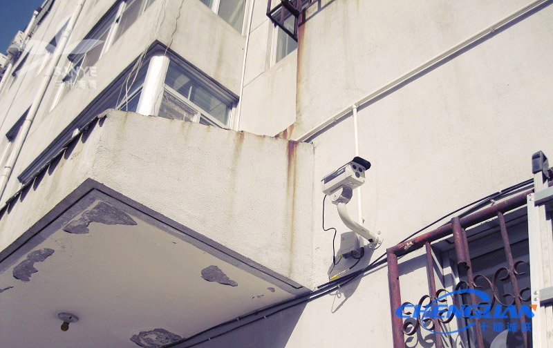 十堰火車(chē)站對面小區監控系統