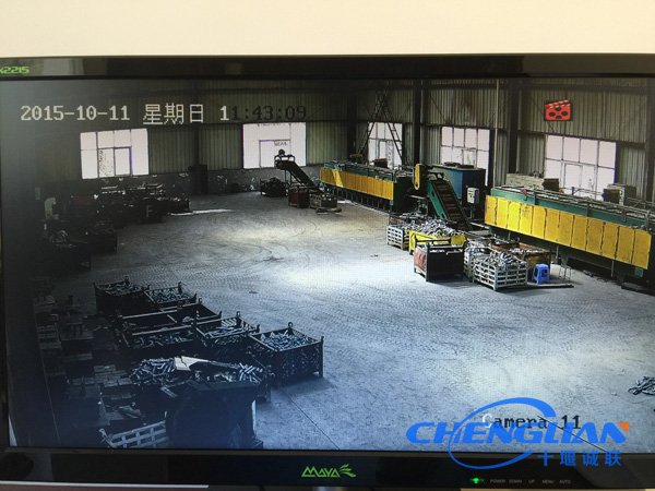 十堰豐年工貿有限公司高清視頻監控項目車(chē)間效果