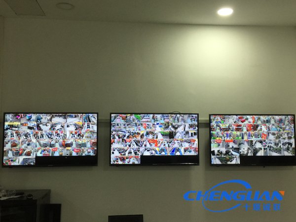 粵客隆購物廣場(chǎng)武當山店視頻監控整體效果圖